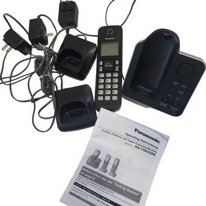 Panasonic Cordless Telephone with Digital Answering Machine Model KX-TG633SK